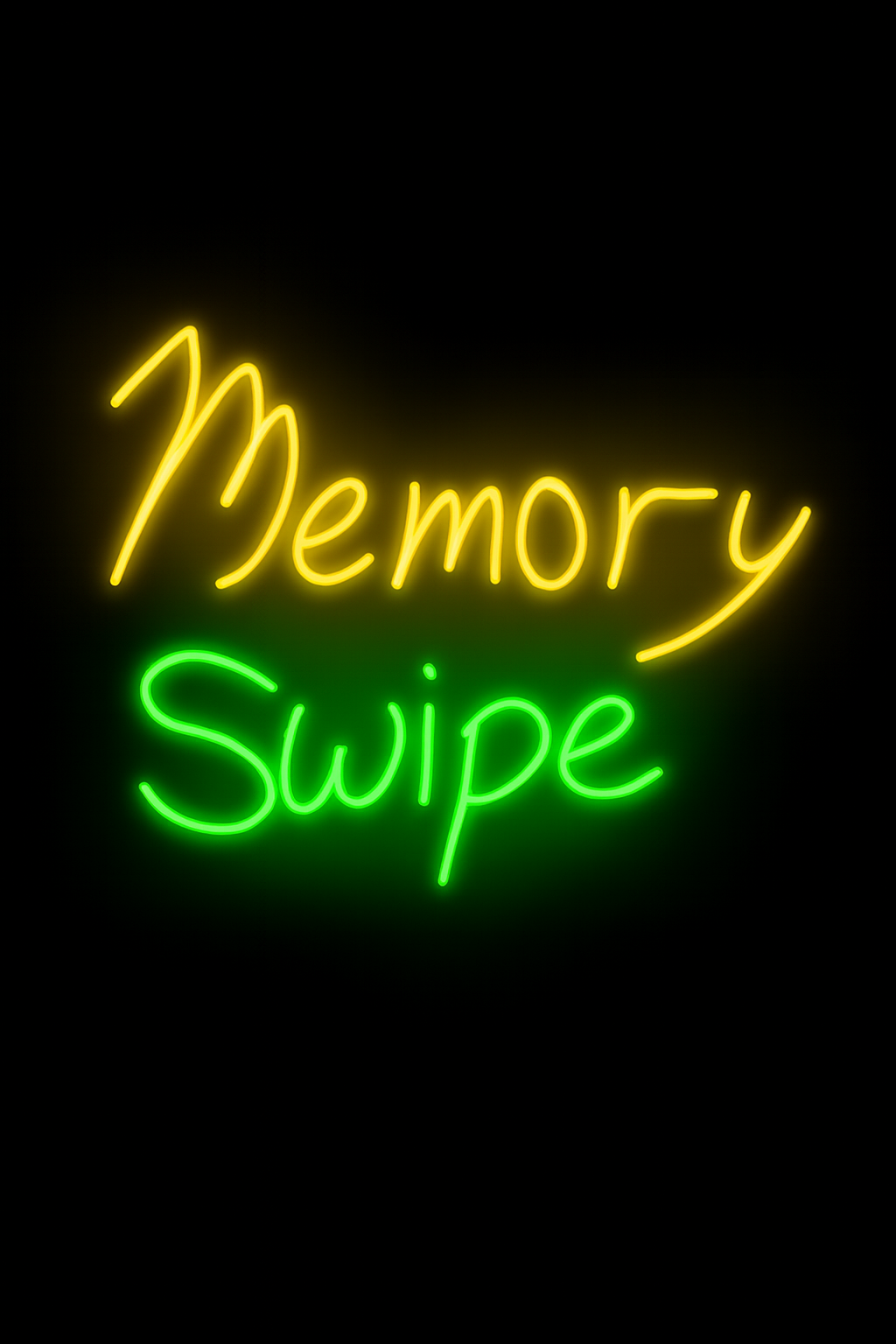 MemorySwipe main menu